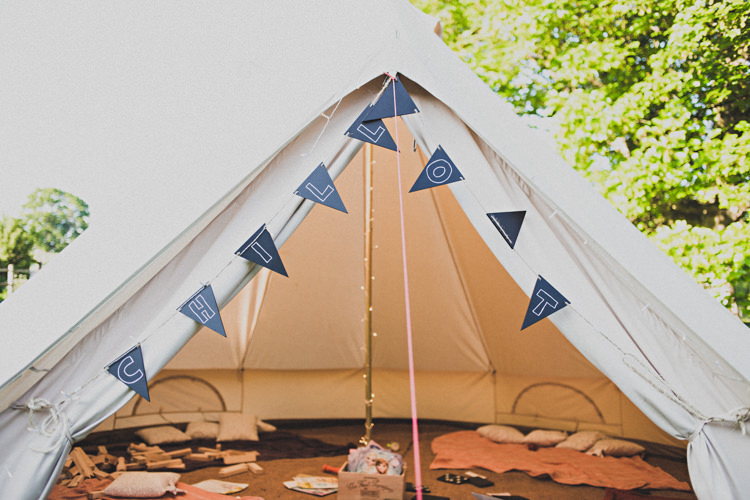 Tipi Bell Tent Area Kids Enchanting Free-Spirited Outdoor Wedding http://www.johnelphinstonestirling.com/