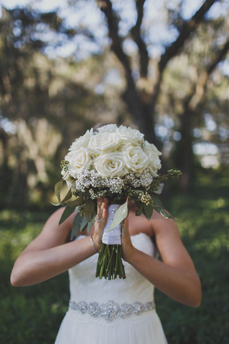 Bride Bouquet Roses Glam Twinkling Ranch Wedding Florida https://www.stacypaulphotography.com/