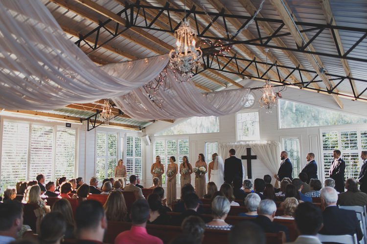 Ceremony Guests Glam Twinkling Ranch Wedding Florida https://www.stacypaulphotography.com/
