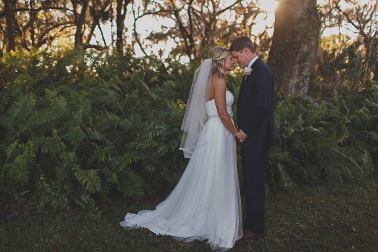 Bride Groom Close Glam Twinkling Ranch Wedding Florida https://www.stacypaulphotography.com/
