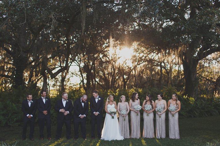 Bridal Party Laughter Glam Twinkling Ranch Wedding Florida https://www.stacypaulphotography.com/