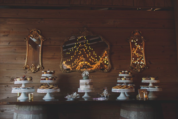 Dessert Table Glam Twinkling Ranch Wedding Florida https://www.stacypaulphotography.com/