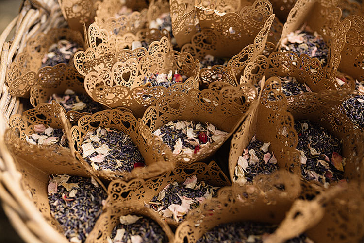 Confetti Cones Charming Natural Countryside Tipi Wedding http://www.pauljosephphotography.co.uk/