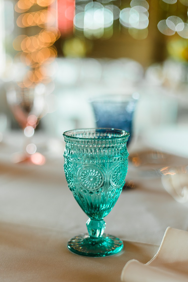 Glassware Colourful Bohemian Barn Wedding Pennsylvania http://www.dawn-derbyshire.com/
