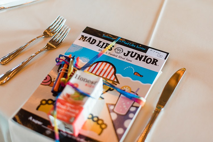 Children Activity Pack Colourful Bohemian Barn Wedding Pennsylvania http://www.dawn-derbyshire.com/