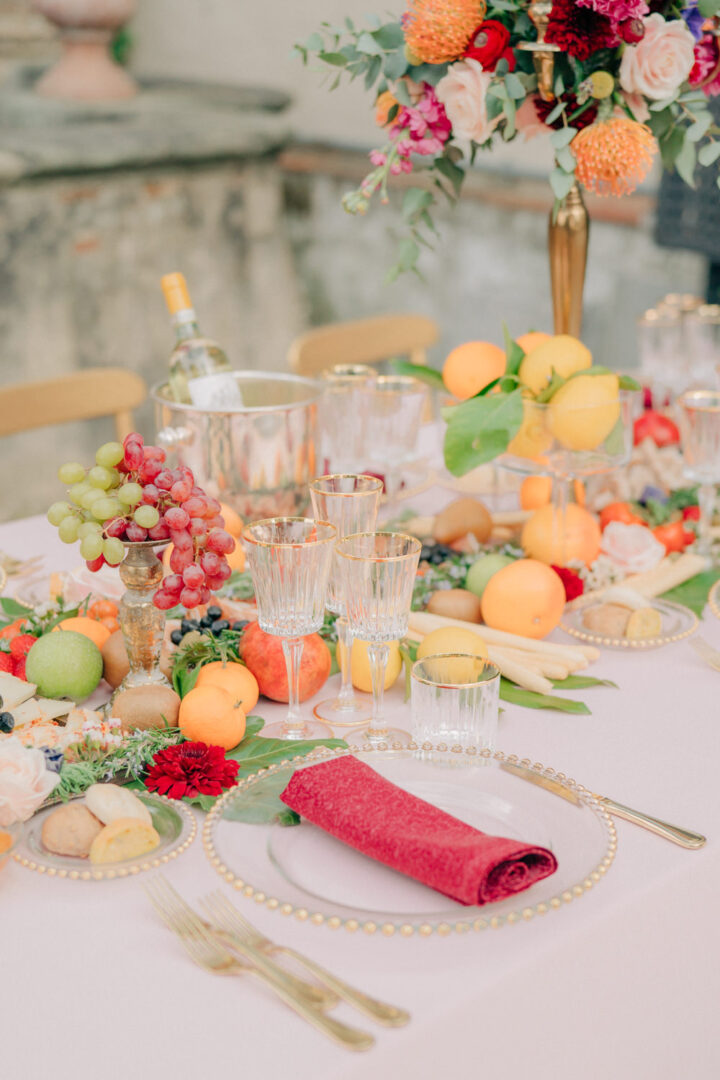 Summer Wedding Ideas Fruit Decorations Giuseppe Giovannelli