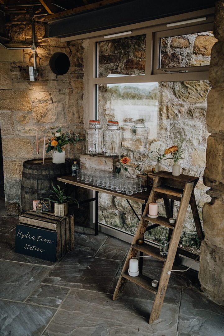 Summer Wedding Ideas Hydration Station Martin Venherm Photography