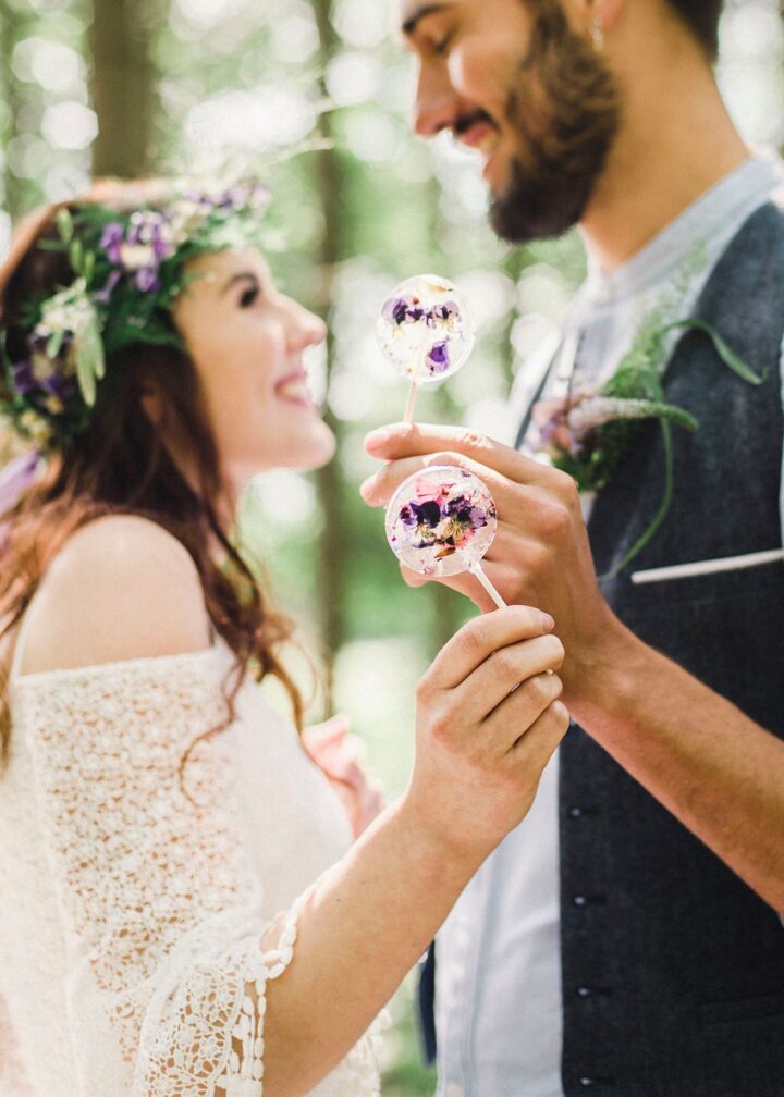 Summer Wedding Ideas Lolly Favours Emily Olivia Photography
