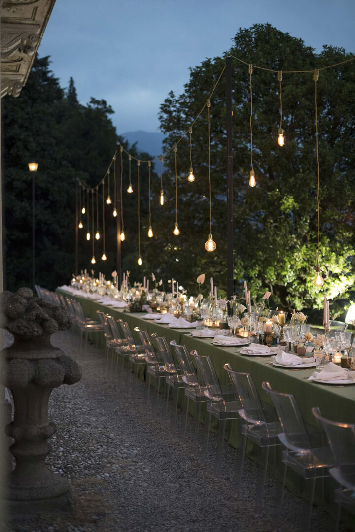 Summer Wedding Ideas Outdoor Dining L’Ordine della Giarrettiera