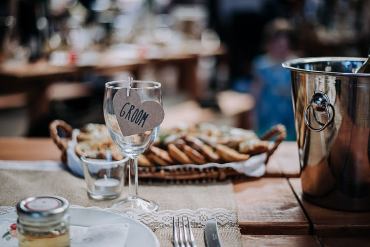 Heart Peg Glass Place Name Card Rustic Farm Barn DIY Wedding http://www.kazooieloki.co.uk/