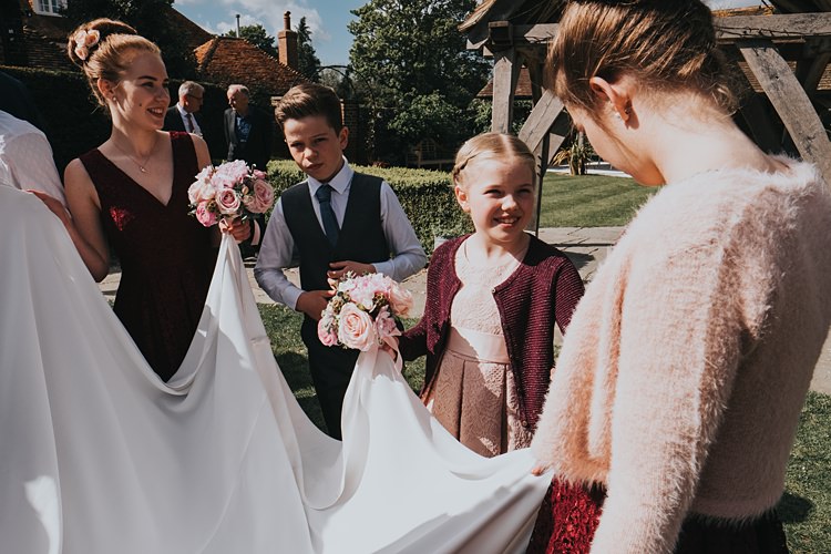 Burgundy Blush Minimal Elegant Barn Wedding http://www.rosshurley.com/