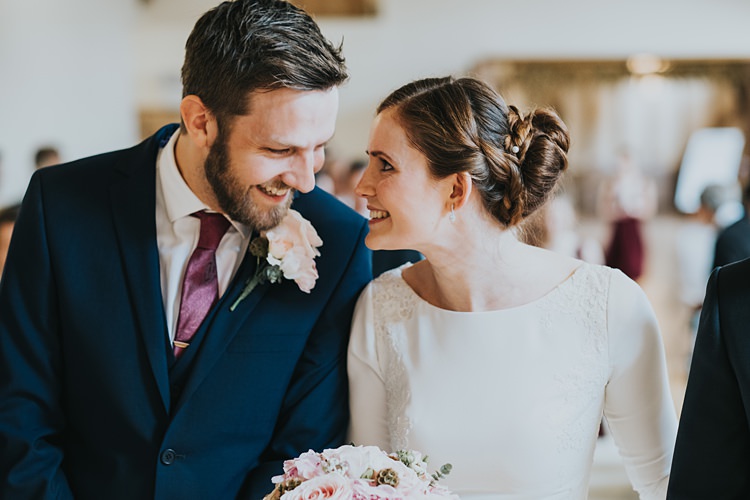 Burgundy Blush Minimal Elegant Barn Wedding http://www.rosshurley.com/