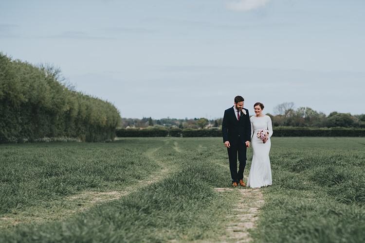 Burgundy Blush Minimal Elegant Barn Wedding http://www.rosshurley.com/