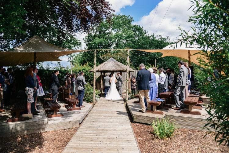 Outdoor Ceremony Devon Camp Festival Style Chilled Wedding http://www.memoriesmilestones.co.uk/