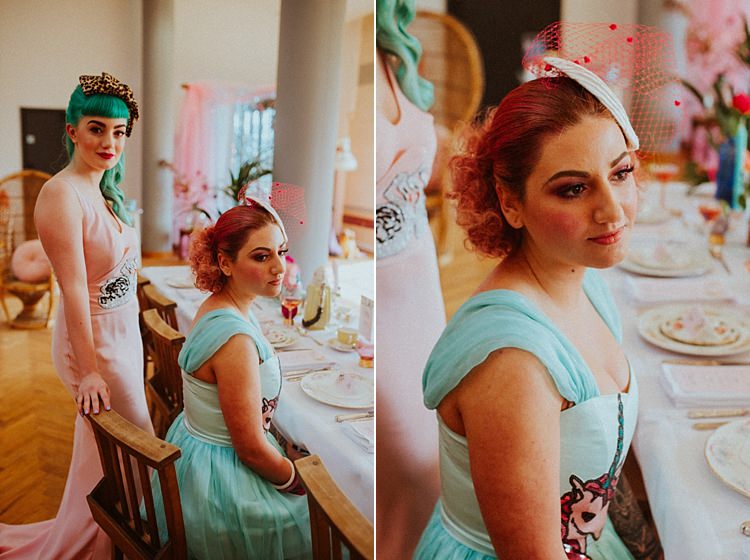 Retro Kitsch Pastel Mint Pink Wedding Ideas http://www.beckyryanphotography.co.uk/