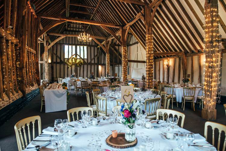 Blake Hall Essex Fairy Lights Colourful Hand Made Rustic Barn Flower Filled Wedding http://www.threeflowersphotography.co.uk/