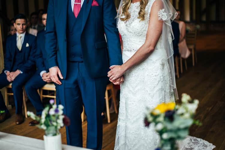 Colourful Hand Made Rustic Barn Flower Filled Wedding http://www.threeflowersphotography.co.uk/
