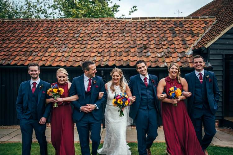 Colourful Hand Made Rustic Barn Flower Filled Wedding http://www.threeflowersphotography.co.uk/