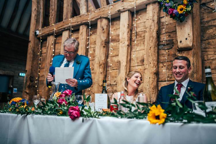 Colourful Hand Made Rustic Barn Flower Filled Wedding http://www.threeflowersphotography.co.uk/