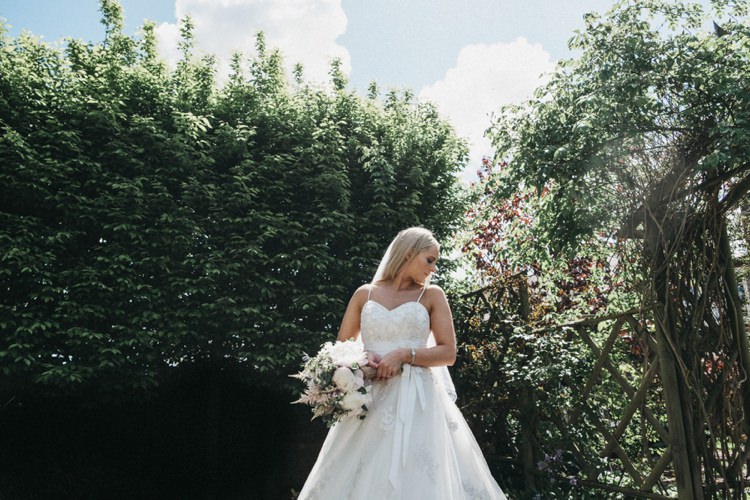 Lace Strap Dress Bride Bridal Gown Eclectic Cool Glam Barn Wedding http://luciusfoxphotography.com/ http://www.stevebridgwoodphotography.co.uk/