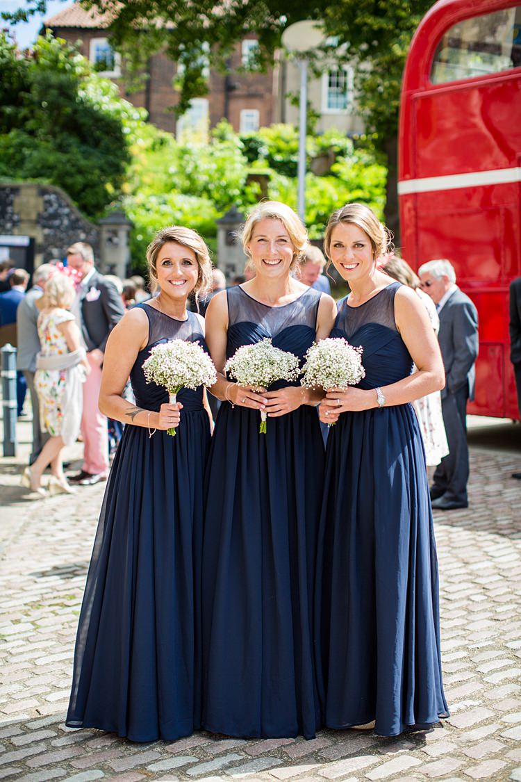 Long Navy Bridesmaid Dresses Maxi Country Rustic Picnic Marquee Wedding https://www.binkynixon.com/