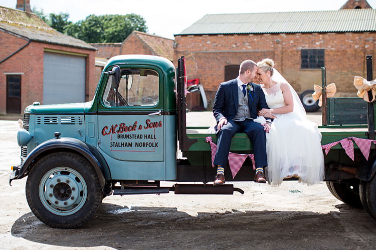Truck Transport Country Rustic Picnic Marquee Wedding https://www.binkynixon.com/