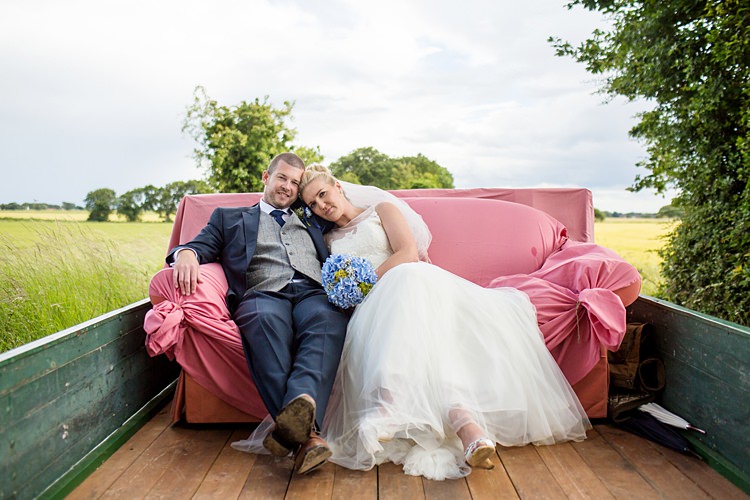 Truck Transport Country Rustic Picnic Marquee Wedding https://www.binkynixon.com/