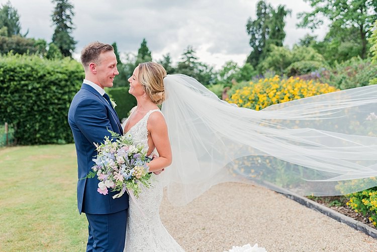 Veil Bride Accessory Pretty Light English Country Garden Wedding http://kerriemitchell.co.uk/