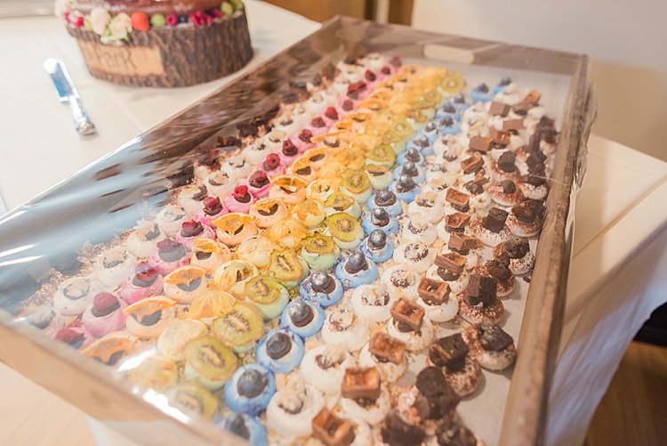 Rainbow Meringues Treats Table Pretty Light English Country Garden Wedding http://kerriemitchell.co.uk/