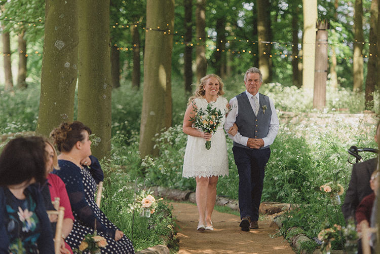DIY Rustic Woodland Marquee Wedding http://www.rebeccadouglas.co.uk/