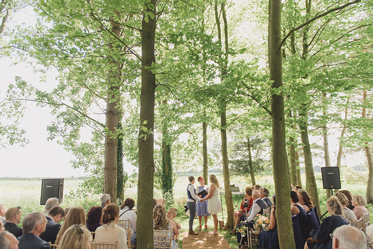 Woods Forest Outdoor Ceremony UK DIY Rustic Woodland Marquee Wedding http://www.rebeccadouglas.co.uk/