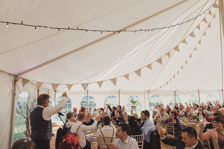 DIY Rustic Woodland Marquee Wedding http://www.rebeccadouglas.co.uk/