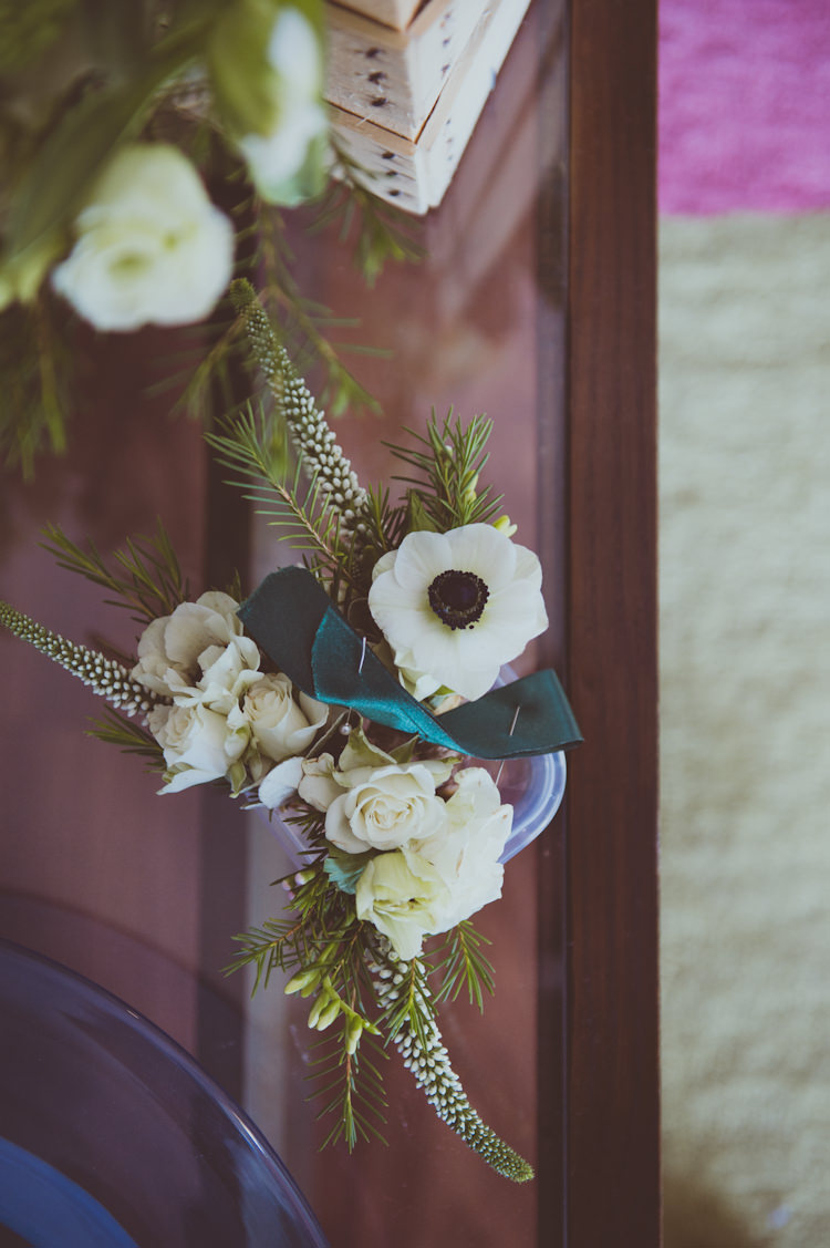 Flowers White Greenery Bouquets Urban Industrial Chic Warehouse Wedding http://sashaweddings.co.uk/