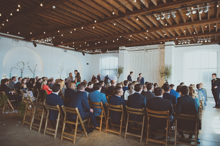 Urban Industrial Chic Warehouse Wedding http://sashaweddings.co.uk/