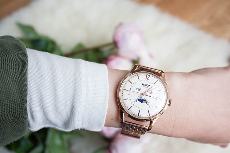 Wedding Gift Present Idea Bride Bridal Bridesmaids Groom Watch Henry London UK