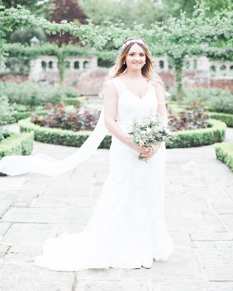 Lace Dress Gown Bride Bridal Straps Maggie Sottero Beautifully Authentic Rustic Country House Wedding https://www.nikkismoments.com/