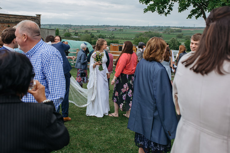 Outdoor Farm Wedding 1970s Dress https://www.magdak.co.uk/