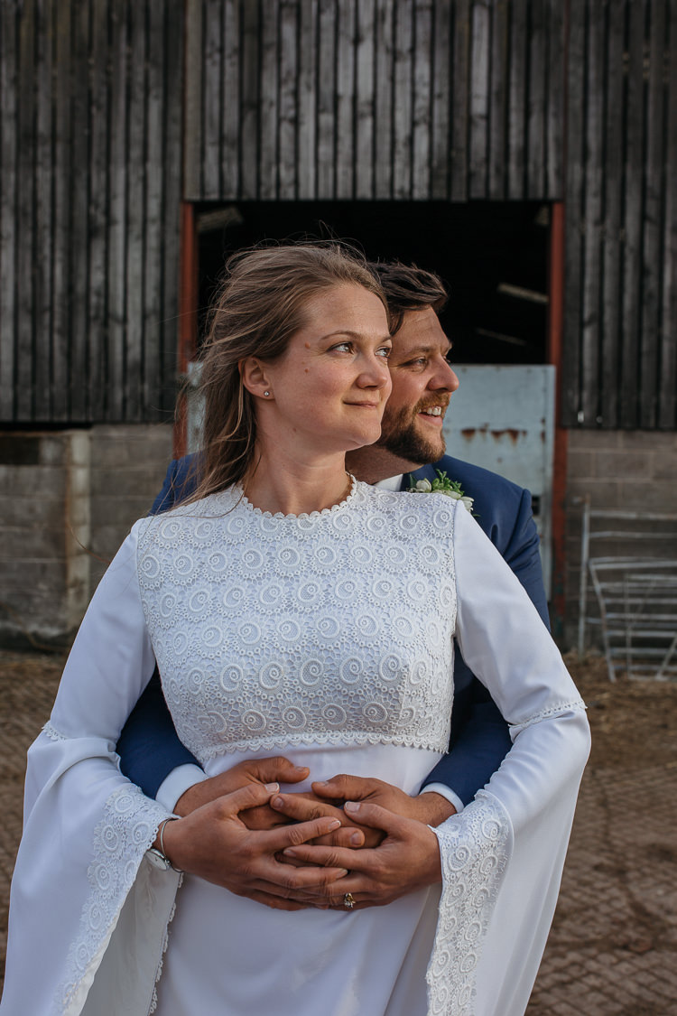 Outdoor Farm Wedding 1970s Dress https://www.magdak.co.uk/