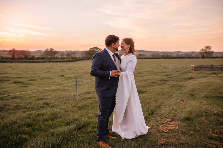 Bride Bridal 1970s Dress Gown Mum's Vintage Bespoke Groom Outdoor Farm Wedding 1970s Dress https://www.magdak.co.uk/