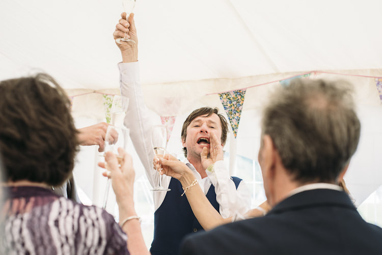 Fun Laid Back DIY Rustic Marquee Wedding http://www.louisegriffinphotography.com/