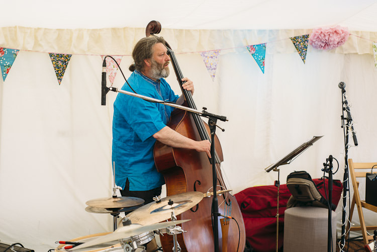 Band Bossa Nova Bunting Fun Laid Back DIY Rustic Marquee Wedding http://www.louisegriffinphotography.com/