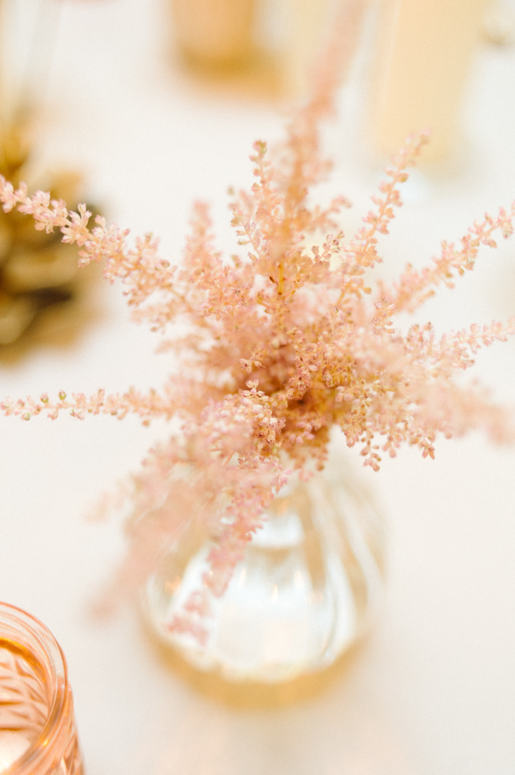Blush Pink Wedding Flowers Bouquets Astilbe http://www.croandkowlove.com/