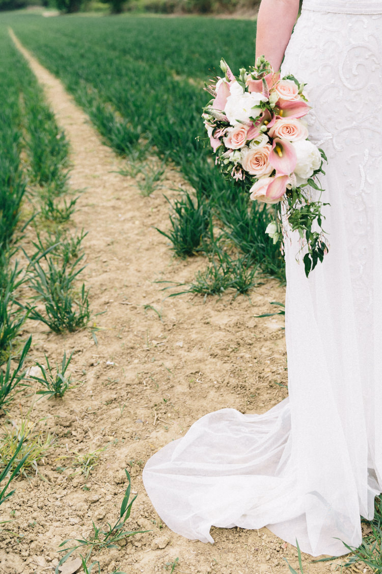 Blush Pink Wedding Flowers Bouquets Calla Lily http://www.eclection-photography.com/