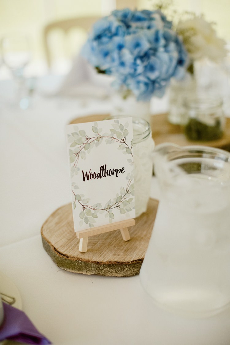 Table Name Botanical Easel Mini Nostalgic Playful Greenery Floral Garden Wedding http://jesspetrie.com/
