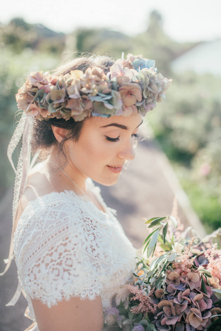 Blush Pink Wedding Flowers Bouquets Hydrangea http://www.lucygphotography.co.uk/