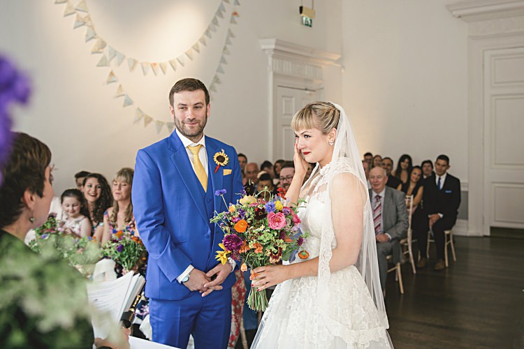 Colourful Home Made Vintage City Wedding http://kat-hill.com/