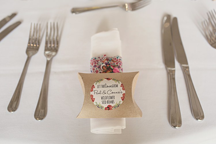 Wild Seed Favours Colourful Home Made Vintage City Wedding http://kat-hill.com/