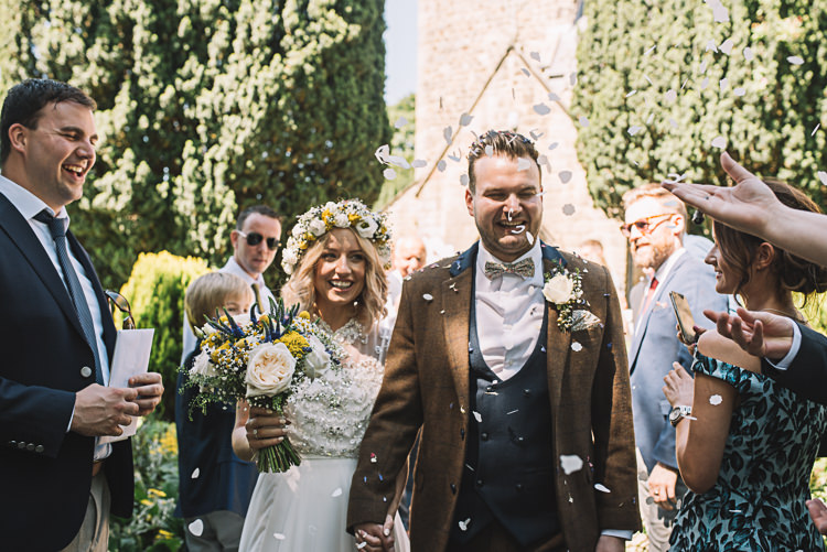 Confetti Throw Rustic Boho Summer Tipi Wedding https://www.luciewatsonphotography.com/