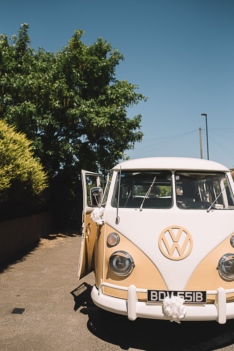 VW Campervan Transport Rustic Boho Summer Tipi Wedding https://www.luciewatsonphotography.com/