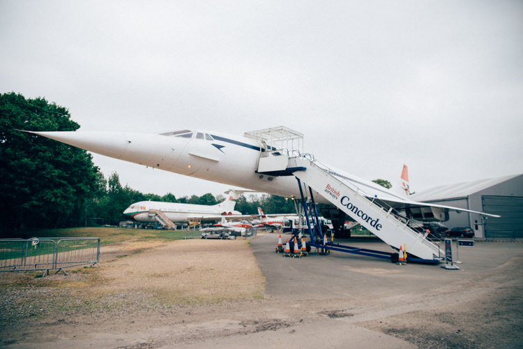 Travel Aircraft Museum Wedding Concorde http://www.nikkivandermolen.com/